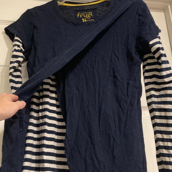 Frugi Organic Cotton Nursing / Maternity Shirt - Picture 2 of 5